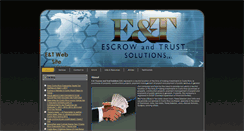 Desktop Screenshot of escrowtrustsolutions.com